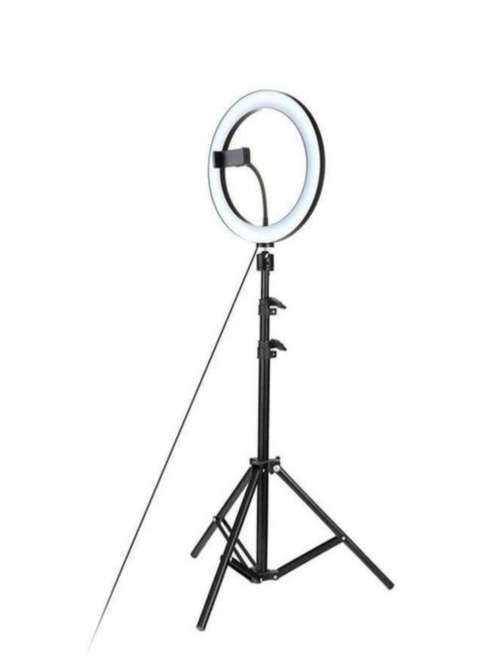 12 inch ring light with stand