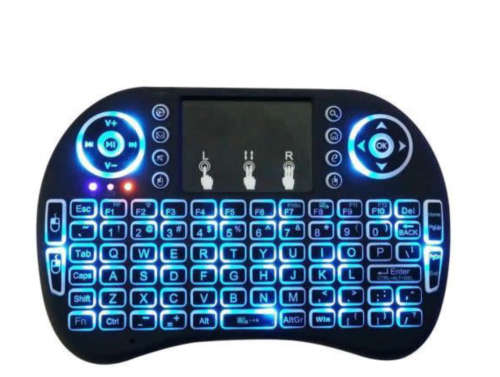 Mini Backlit Wireless Keyboard Touchpad for PC TV Box Android