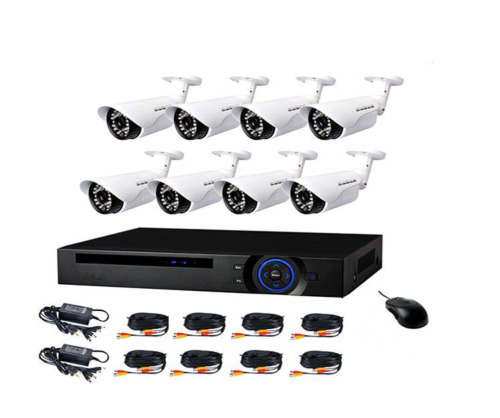 AHD CCTV Direct - 8 Channel cctv camera system - Full Kit Perfect security