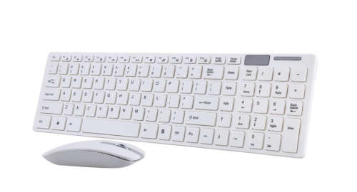 2.4GHz Ultra-Thin Fashion Wireless Keyboard and Mouse Combo