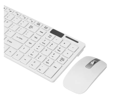 2.4GHz Ultra-Thin Fashion Wireless Keyboard and Mouse Combo