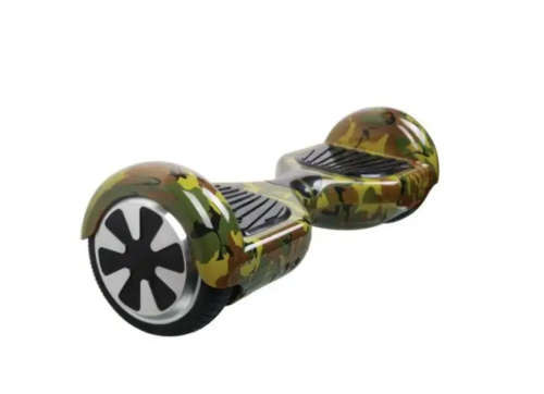 Self Balance Scooter 6.5` Hoverboard-LED-Bluetooth- GREEN COMOUFLAGE
