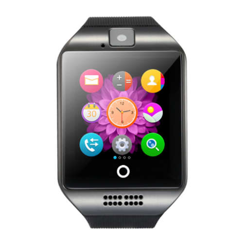 Q18 Android Smart Watch- Black