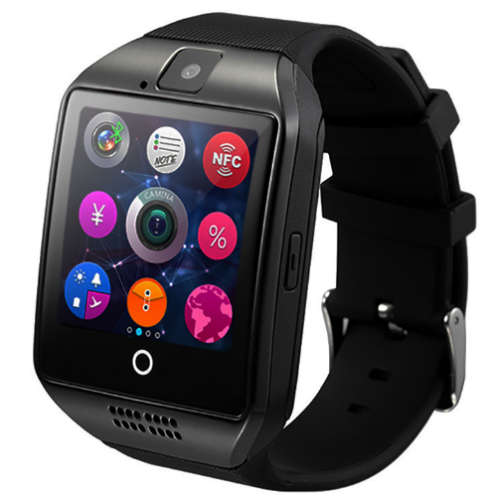 Q18 Android Smart Watch- Black