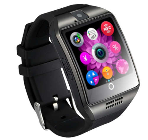 Q18 Android Smart Watch- Black