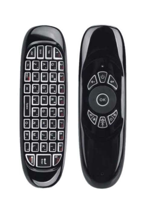 Air Mouse With Mini Wireless Keyboard and 7 Colours Backlit RGB