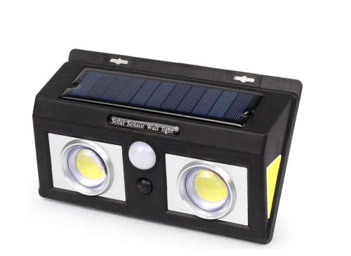 2 Headlamp Solar Sensor Wall Light