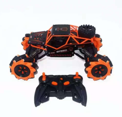 360 Speed Pioneer 1/16 Scale Remote Controlled Toy Stunt Car- Orange