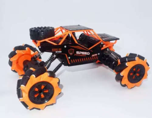 360 Speed Pioneer 1/16 Scale Remote Controlled Toy Stunt Car- Orange