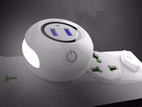 Led Touch Lamp USB Ports Charger