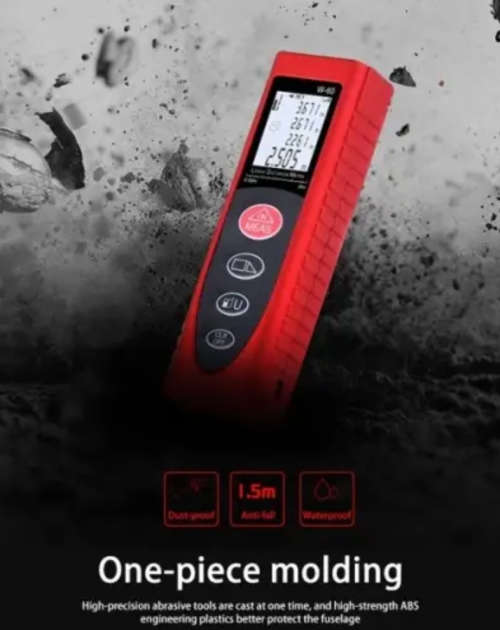 80m Laser Distance Meter With LCD Display Screen