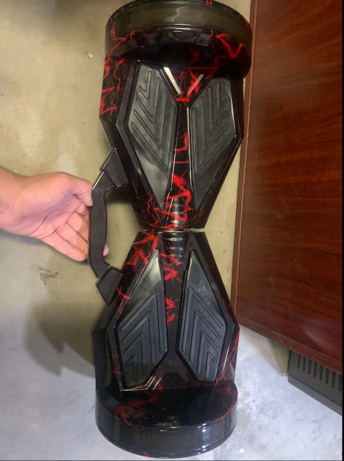 Self Balance Scooter 8` Hoverboard-LED-Bluetooth- Red Lightening