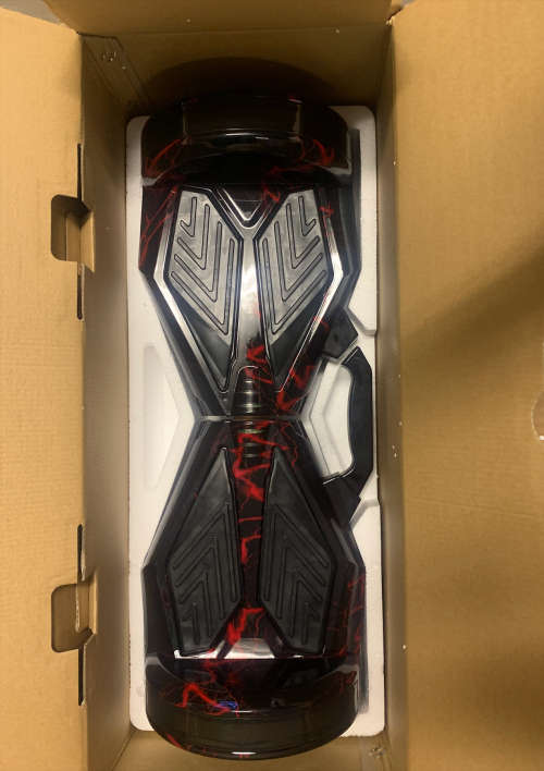 Self Balance Scooter 8` Hoverboard-LED-Bluetooth- Red Lightening