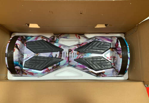 Self Balance Scooter 8` Hoverboard-LED-Bluetooth- Purple Anime Design