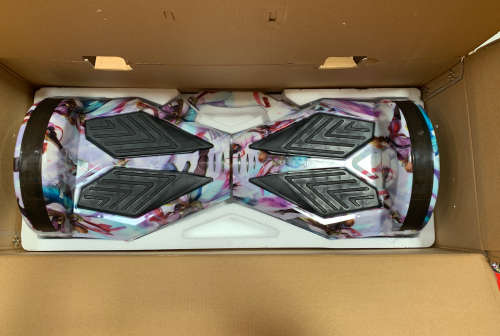 Self Balance Scooter 8` Hoverboard-LED-Bluetooth- Purple Anime Design