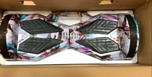 Self Balance Scooter 8` Hoverboard-LED-Bluetooth- Purple Anime Design