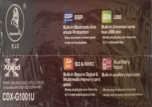 FM Compact MP3 Player Support SD/USB/MMC Radio