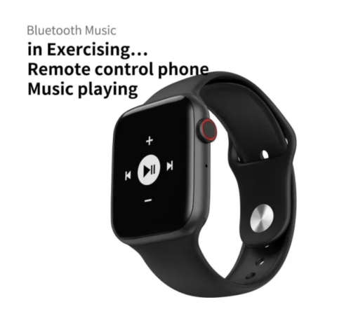 Z15 Waterproof Smart Watch Heart Rate Fitness Tracker Smart Wristband for IOS Android,Black