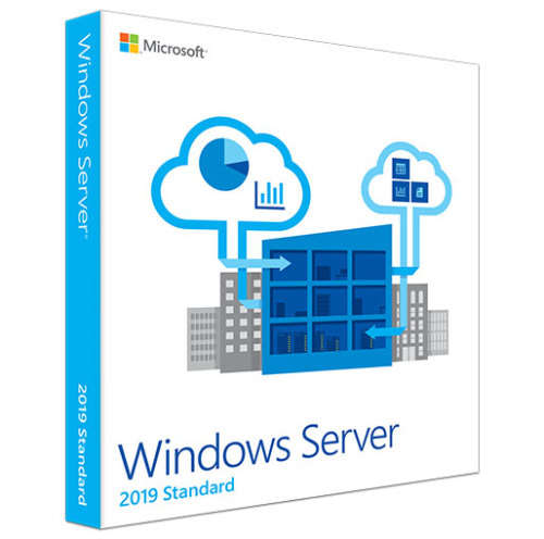 Microsoft Windows Server 2019 Standard Full DVD - 16 Core - 5 User CAL - CHEAP Door to Door Courier