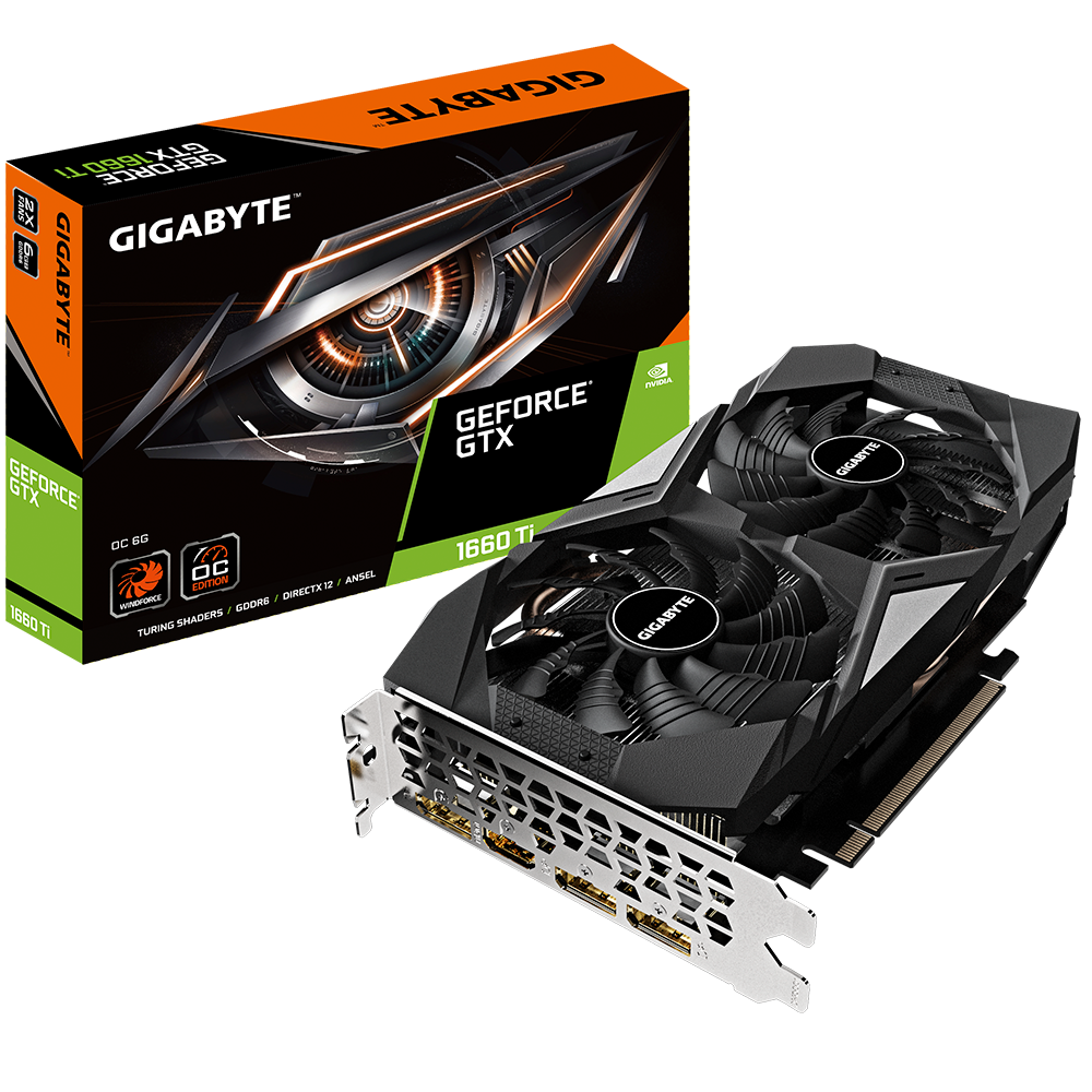 Gigabyte GeForce GTX 1660 Ti OC 6G GDDR6