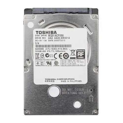 500GB 2.5` Internal HDD
