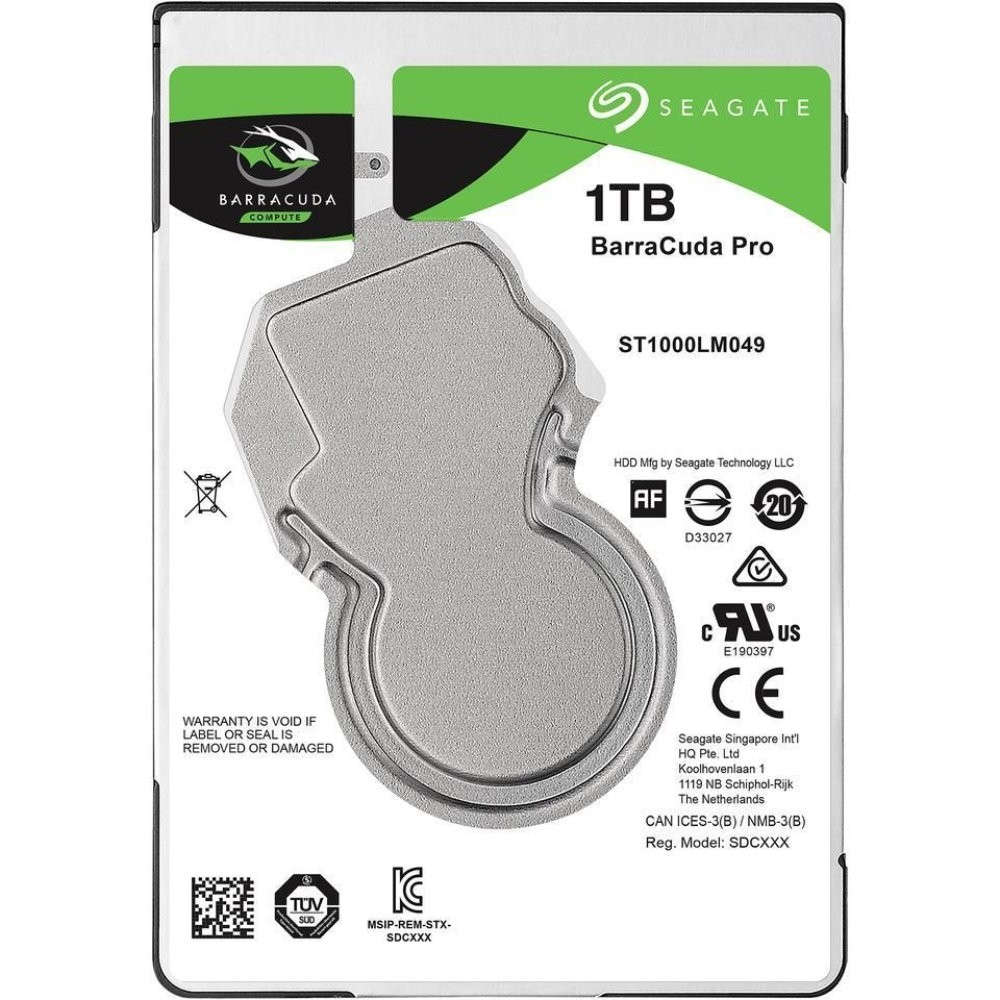 Seagate Barracuda PRO 2.5` 1TB Internal HDD