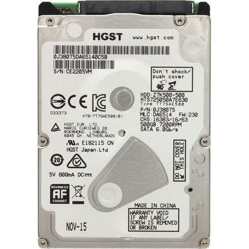 Assorted 500GB Internal HDD