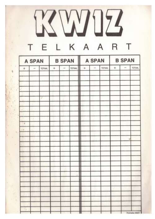 Kwiz, Vasvra Spel, Boek A en Boek B / Eugenie Goosen (AFRIKAANS)