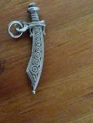 Charm Sword sterling silver 925