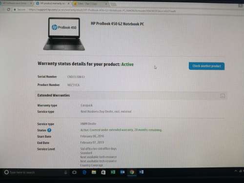*New Condition*HP PROBOOK 450 G2*i5-5200U*5TH GENERATION*WARRANTY 2019*including TARGUS BAG
