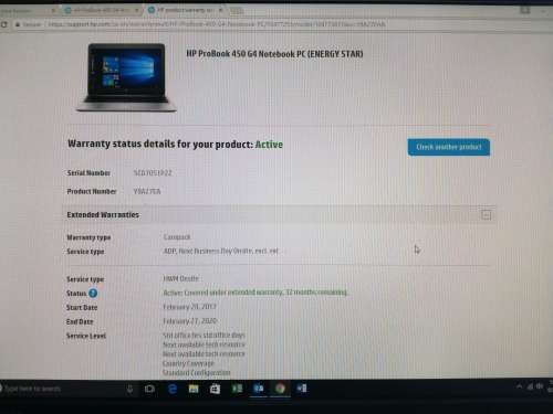 *BRAND NEW*7th GENERATION HP PROBOOK 450 G4*WARRANTY 2020*4G LTE*1000GB HDD*4GB DDR4*