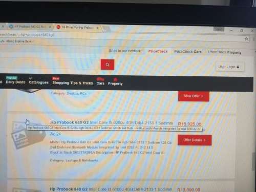 *AS NEW & HP BAG*HP PROBOOK 640G2*i3-6100U*Warranty2020*4GB DDR4*4G LTE*6TH GEN i3*