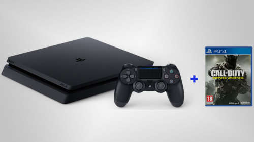 *The New*PS4 SLIMLINE-LATEST MODEL*500GB*PS4 CONTROLLER*PLUS FREE GAME*