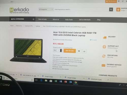 3 available***BRAND NEW AND SEALED**ACER ASPIRE ES15*LATEST 6TH GEN CELERON*N3350*500GB HDD*4GB RAM*