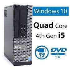 **Monstrous Mini**DELL OPTIPLEX 9020*i5vPRO-4590*QUAD CORE*500GB HDD*6MB CACHE*4GB RAM*