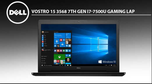 *7TH GEN i7 GAMING*7th GEN i7*DELL VOSTRO 3568*i7-7500U*8GB DDR4*RADEON R5*256GB SSD*