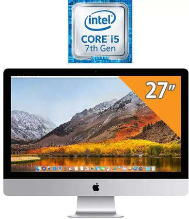 1ST BID TAKES!*ULTIMATE 27" IMAC*i5-7600*MID 2017*27" 5K DISPLAY*RADEON PRO 4GB*8GB*1000GB FUSION*