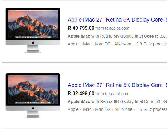 1ST BID TAKES!*ULTIMATE 27" IMAC*i5-7600*MID 2017*27" 5K DISPLAY*RADEON PRO 4GB*8GB*1000GB FUSION*