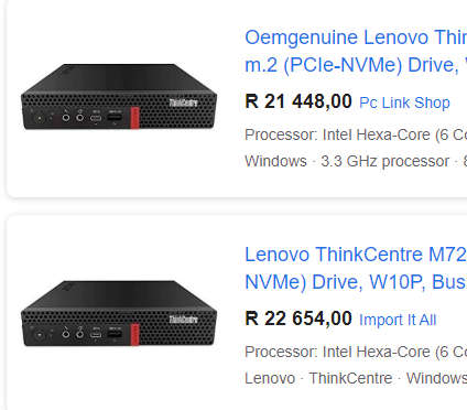 *BRAND NEW R22000 RETAIL*LENOVO THINKCENTRE M920Q*I5-8400T*FULLSETUP*MONITOR/DESKTOP/KEYBOARD/MOUSE*