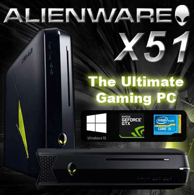 R60K RETAIL*ALIENWARE X51 R2*i7-4770*16gb*GTX970 4GB*500GB HDD*330W*QUAD CORE*WIFI*BLUETOOTH*
