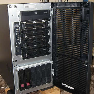 R30K-R60K RETAIL*MONSTER HP PROLIANT ML350 G6*2X PROCESSOR*28GB RAM*12TB HDD*XEON E5506 X2*OCTA CORE
