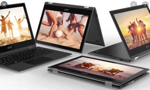 WHAT A BEAUTY!*ACER SPIN 1*8TH GEN N4000*4GB RAM*64GB SSD*TOUCHSCREEN*360' FLIP*10 HOURS BATTERY LIF