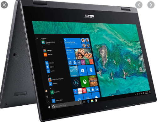 WHAT A BEAUTY!*ACER SPIN 1*8TH GEN N4000*4GB RAM*64GB SSD*TOUCHSCREEN*360' FLIP*10 HOURS BATTERY LIF