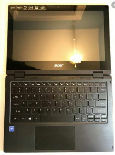 WHAT A BEAUTY!*ACER SPIN 1*8TH GEN N4000*4GB RAM*64GB SSD*TOUCHSCREEN*360' FLIP*10 HOURS BATTERY LIF