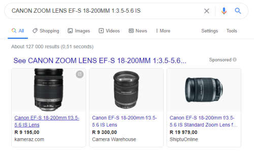 R10K RETAIL*MINT CONDITION*CANON EF-S 18-200MM*1:3.5-5.6 IS*STABILIZER*