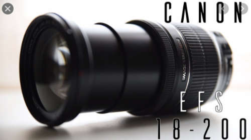 R10K RETAIL*MINT CONDITION*CANON EF-S 18-200MM*1:3.5-5.6 IS*STABILIZER*