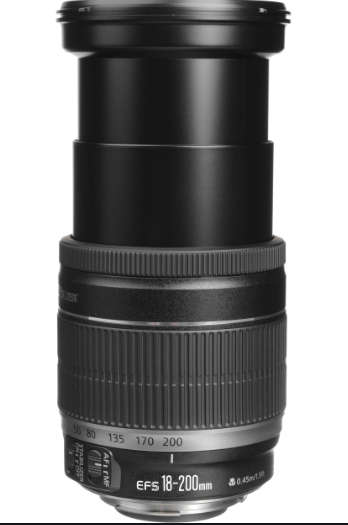 R10K RETAIL*MINT CONDITION*CANON EF-S 18-200MM*1:3.5-5.6 IS*STABILIZER*
