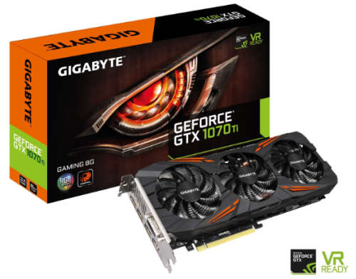BRAND NEW*GIGABYTE*NVIDIA GEFORCE GTX1070 Ti*Gaming 8GB*RGB FUSION*WINDFORCE*VR READY*