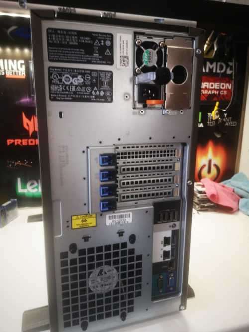 100% BRAND NEW*DELL POWEREDGE T340*INTEL XEON E-2224*8GB*1TB HDD*495W*R25K RETAIL*