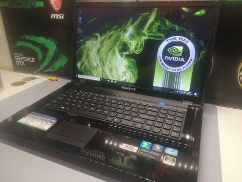GIGABYTE GAMER!*17.3` HD+ BEAST*GIGABYTE Q1742*i7-2630QM*NVIDIA GT540M*6GB RAM*1000GB*SOUND BLASTER